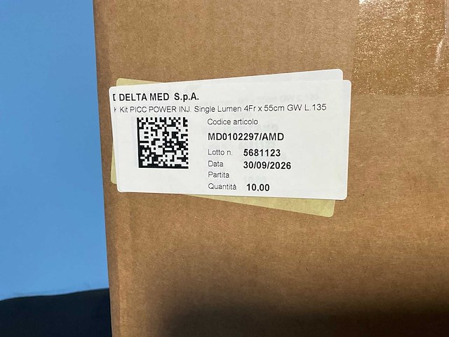 Delta picc - pur cathether set - 4fr, single lumen (40x) - afbeelding 8 van  8