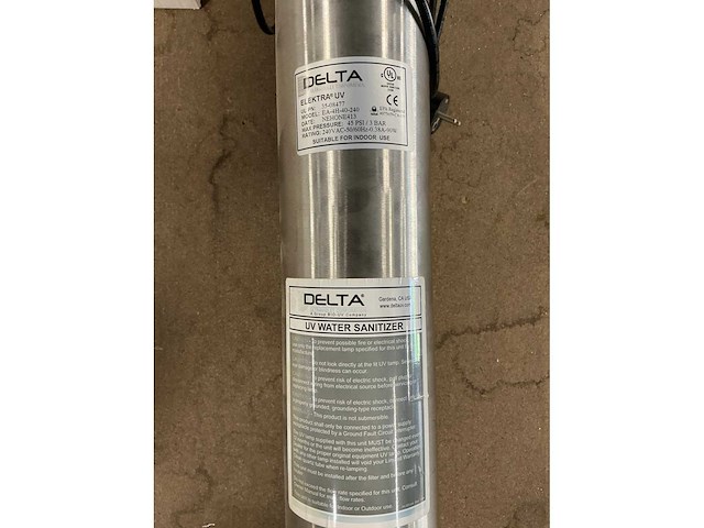 Delta uv- water sanitizer - afbeelding 3 van  5