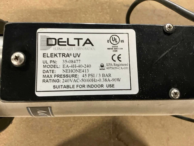 Delta uv- water sanitizer - afbeelding 2 van  5