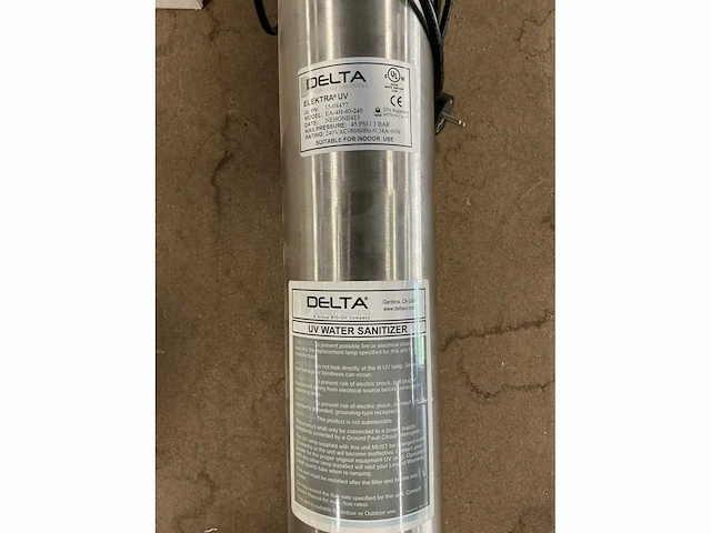 Delta uv- water sanitizer - afbeelding 3 van  5
