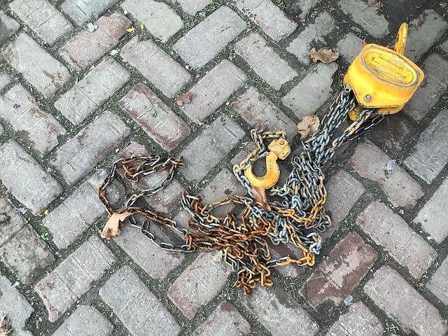 Delta yellow kettingtakel - afbeelding 3 van  3