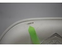 Deltaco gaming white line wch80 gamingstoel pu-leer wit - afbeelding 5 van  5