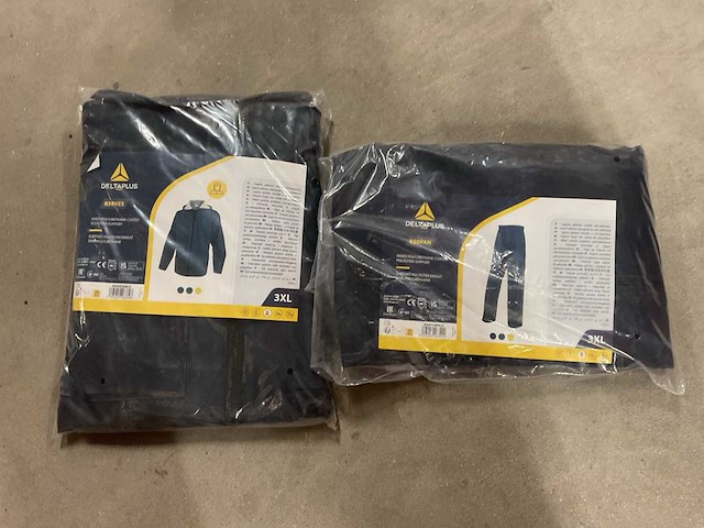 Deltaplus 850pan + 850ves regenpak (maat 3xl) - afbeelding 2 van  2