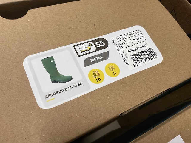 Deltaplus aerobuild s5 ci sr paar werklaarzen (maat 41) - afbeelding 3 van  3