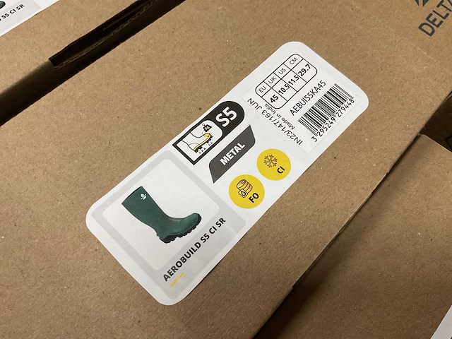 Deltaplus aerobuild s5 ci sr paar werklaarzen (maat 45) - afbeelding 3 van  3