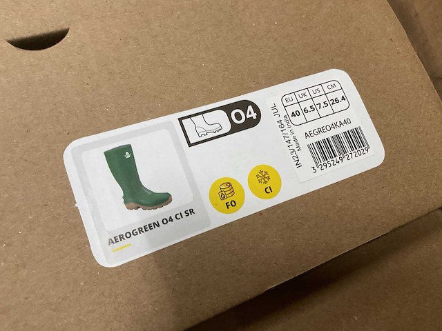 Deltaplus aerogreen o4 ci sr paar werklaarzen (maat 40) - afbeelding 3 van  3