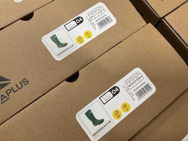 Deltaplus aerogreen o4 ci sr partij werklaarzen, 8 paar - afbeelding 4 van  6