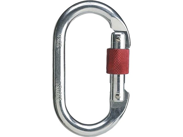 Deltaplus am002x5 verpakking á 5 stuks karabijnhaken met schroef (4x) - afbeelding 1 van  2