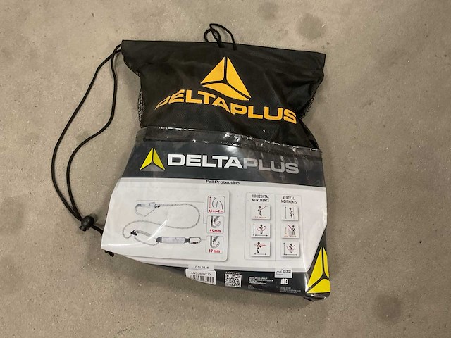 Deltaplus an208r2cd 1.5-2m vallijn met energie-absorber - afbeelding 1 van  1