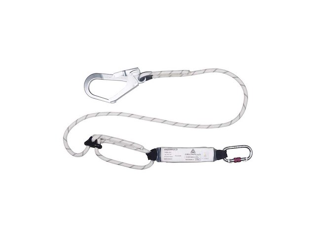 Deltaplus an208r2cd 1.5-2m vallijn met energie-absorber - afbeelding 1 van  2