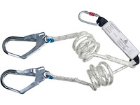 Deltaplus an218s200cdd 2m vallijn met energie-absorber (2x) - afbeelding 1 van  2
