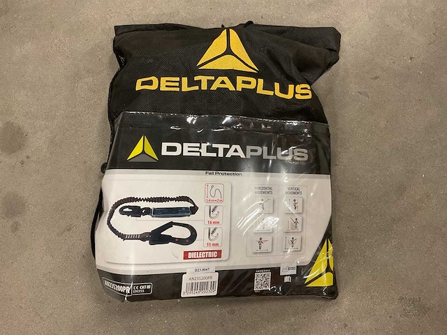 Deltaplus an235200prr 1.4-2m vallijn met energie-absorber - afbeelding 2 van  2