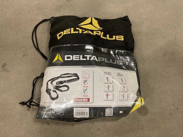 Deltaplus an245200prr 1.4-2m vallijn met energie-absorber - afbeelding 2 van  2