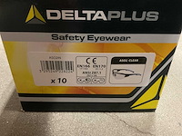 Deltaplus aso2 clear doos á 10 stuks veiligheidsbrillen (2x) - afbeelding 2 van  2