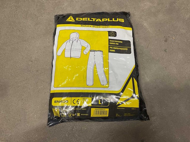 Deltaplus en400 regenpak (maat l) (8x) - afbeelding 2 van  2