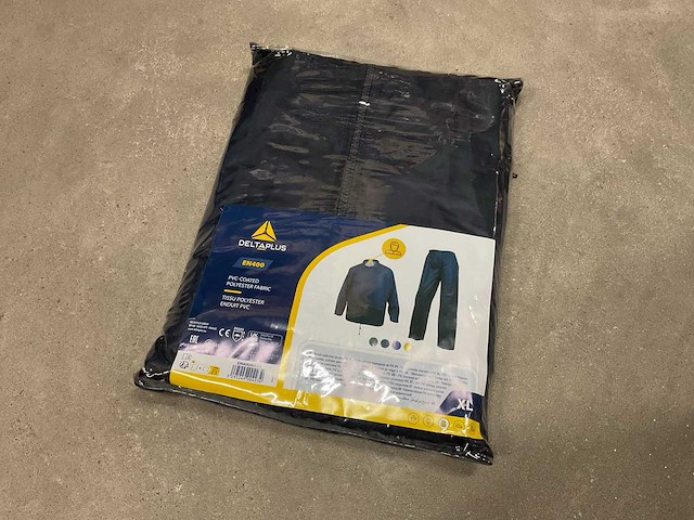 Deltaplus en400 regenpak (maat xl) (6x) - afbeelding 2 van  2