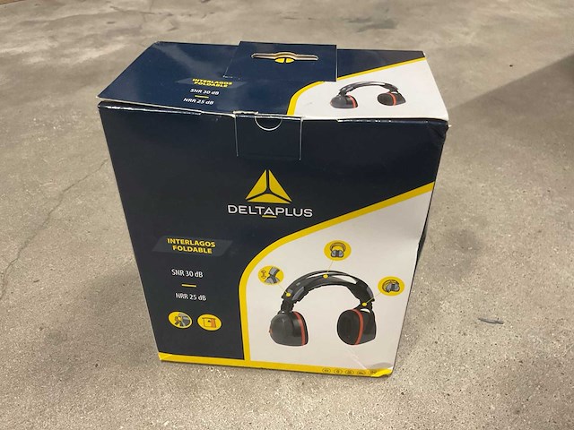 Deltaplus interlagos foldable gehoorbescherming (3x) - afbeelding 2 van  2