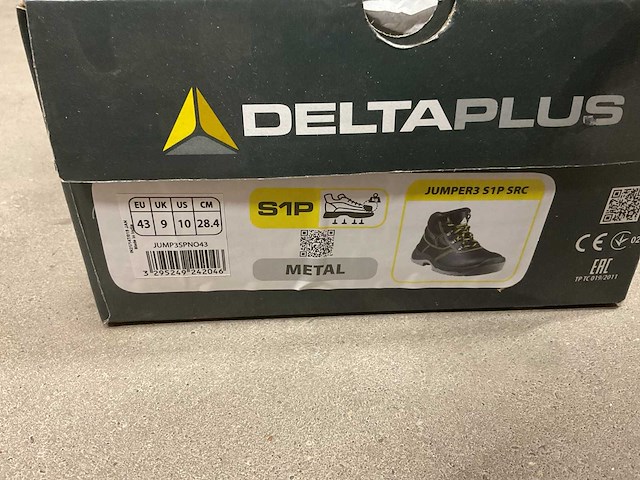 Deltaplus jumper3 s1p src paar werkschoenen (maat 43) - afbeelding 3 van  3