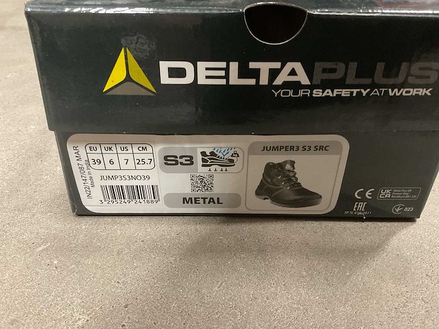 Deltaplus jumper3 s3 src paar werkschoenen (maat 39) - afbeelding 3 van  3