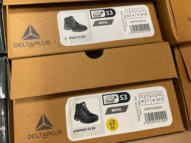Deltaplus jumper3 s3 src partij werkschoenen, 6 paar - afbeelding 2 van  5