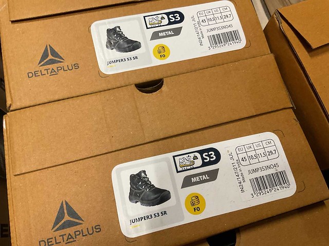 Deltaplus jumper3 s3 src partij werkschoenen, 6 paar - afbeelding 3 van  5