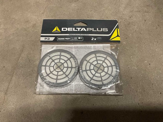 Deltaplus m6000e prep3 verpakking á 2 stuks filterpatronen (8x) - afbeelding 2 van  3