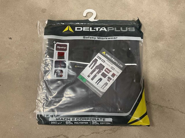 Deltaplus mach 2 corporate werkbroek (maat xl) (4x) - afbeelding 2 van  2