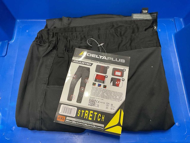 Deltaplus mach 2 stretch werkbroek (maat 4xl) - afbeelding 2 van  2