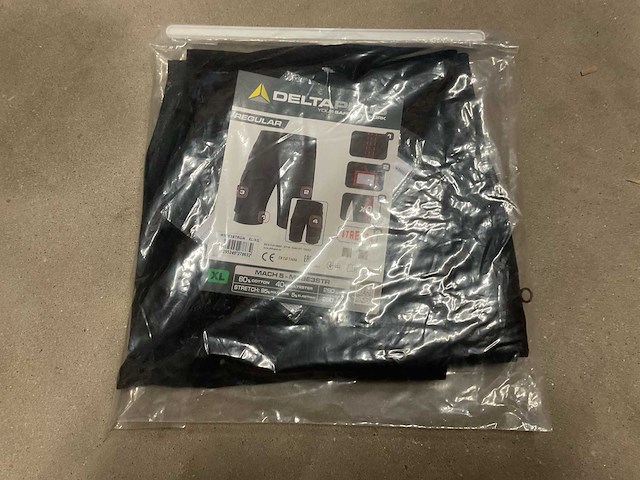 Deltaplus mach 5 m5be3str werkshort (maat xl) (2x) - afbeelding 2 van  2