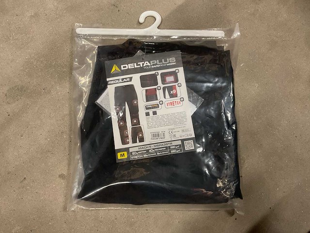 Deltaplus mach 5 stretch m5pa3str werkbroek (maat m) (2x) - afbeelding 2 van  2