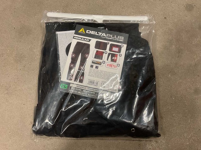 Deltaplus mach 5 stretch m5pa3str werkbroek (maat xl) - afbeelding 2 van  2