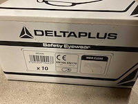 Deltaplus meia clear doos á 10 stuks veiligheidsbrillen (6x) - afbeelding 3 van  3