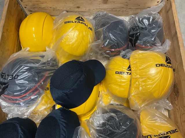 Deltaplus partij stootpetten en veiligheidshelmen, 24 stuks - afbeelding 3 van  3