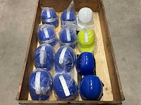 Deltaplus partij veiligheidshelmen, 12 stuks - afbeelding 1 van  3