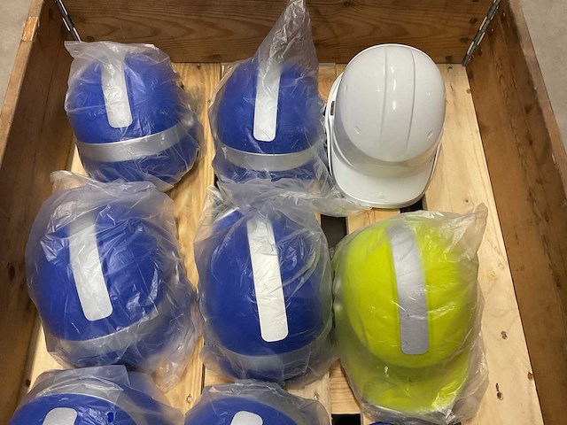 Deltaplus partij veiligheidshelmen, 12 stuks - afbeelding 3 van  3