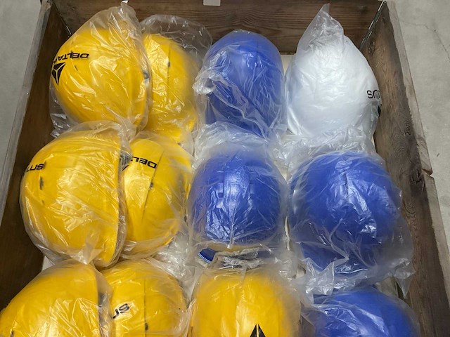 Deltaplus partij veiligheidshelmen, 16 stuks - afbeelding 3 van  3