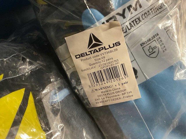 Deltaplus partij werkhandschoenen (maat 9+10), 33 paar - afbeelding 4 van  4