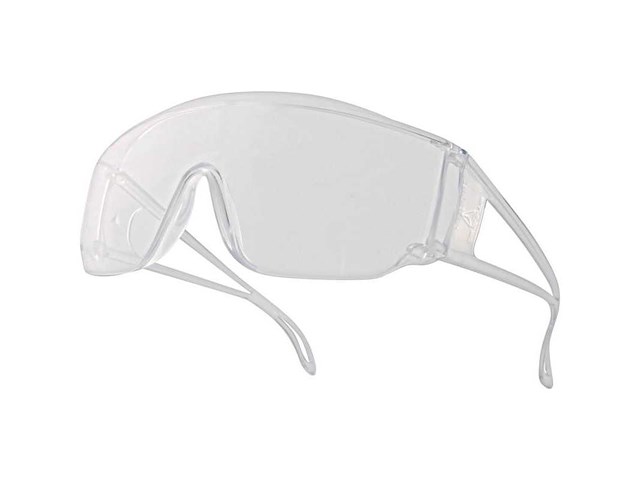 Deltaplus piton2 clear doos á 10 stuks veiligheidsbrillen (2x) - afbeelding 1 van  3