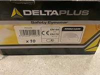 Deltaplus piton2 clear doos á 10 stuks veiligheidsbrillen (2x) - afbeelding 3 van  3