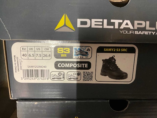 Deltaplus samy s3 src paar werkschoenen (maat 40) - afbeelding 3 van  3