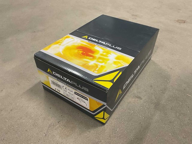 Deltaplus vulcano2 clear doos á 10 stuks veiligheidsbrillen (4x) - afbeelding 2 van  3
