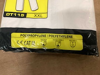 Deltaplus wegwerpoverall maat xxl (9x) - afbeelding 2 van  6