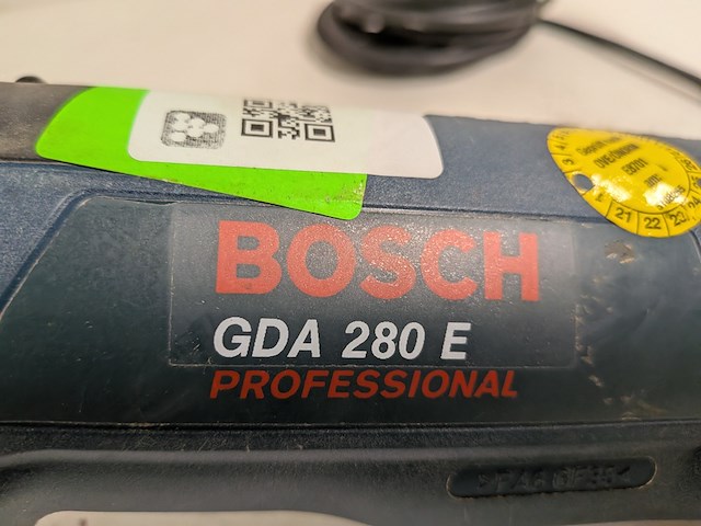 Deltaschuurmachine - 230v bosch, gda 280 e, bouwjaar 2011 - afbeelding 6 van  9