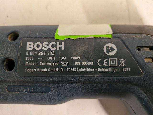 Deltaschuurmachine - 230v bosch, gda 280 e, bouwjaar 2011 - afbeelding 7 van  9
