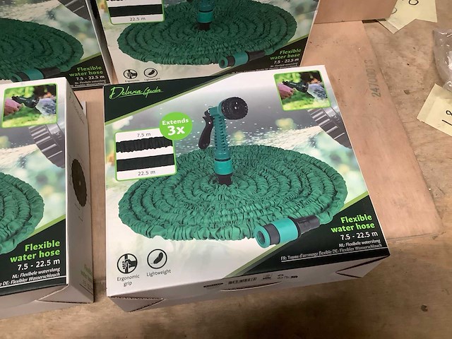 Deluxe garden waterhose tuinslangen & toebehore (4x) - afbeelding 2 van  3