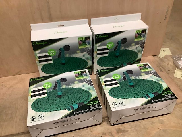 Deluxe garden waterhose tuinslangen & toebehore (4x) - afbeelding 3 van  3