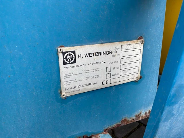 Delvano tnbgr spuitwagen met radiografische haspel - afbeelding 2 van  13