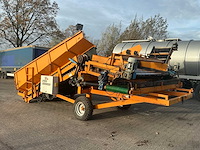 Dema-construct 2,4x5 aardappel stortbak / stortbunker met opvoerband - afbeelding 23 van  39