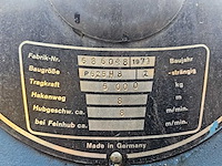 Demag - 1971 - p625h8 - bovenloopkraan 5000 kg - afbeelding 3 van  13