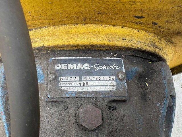 Demag - 3.000kg - overhead cranes - afbeelding 9 van  9